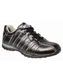 Portwest FW33 - Steelite Arx Safety Trainer- Black Footwear